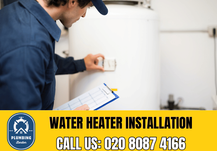 water heater installation Battersea